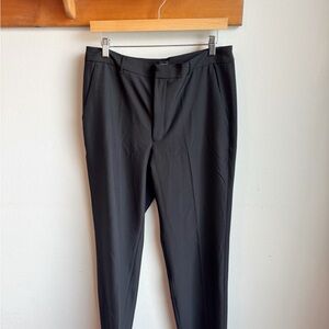 Banana Republic “sculpted stretch” black pant
